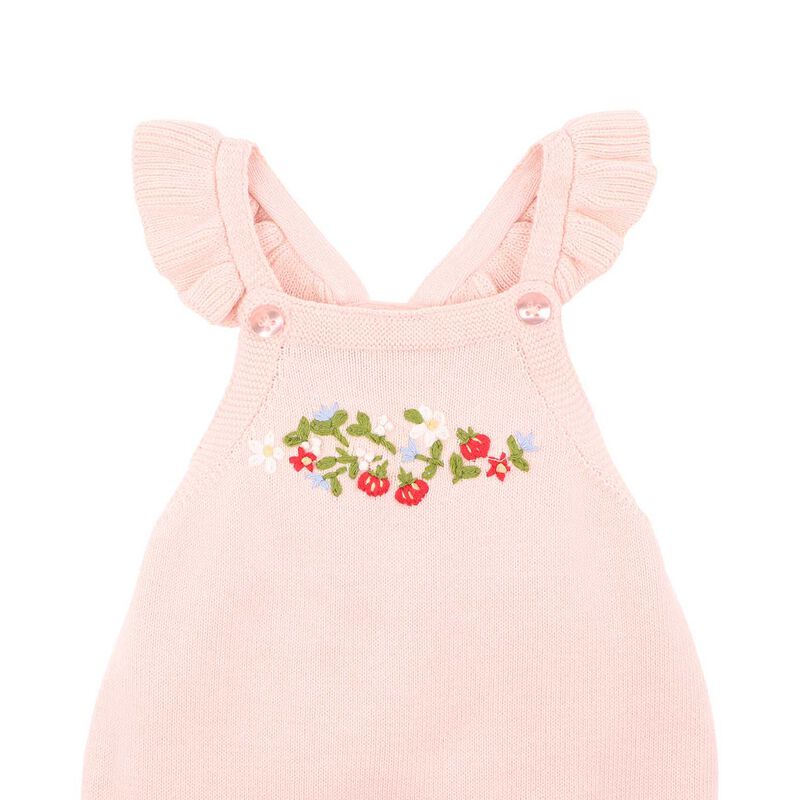 B&eacute;b&eacute; Poppy Hand Embroidered Knit Bodysuit image number 2